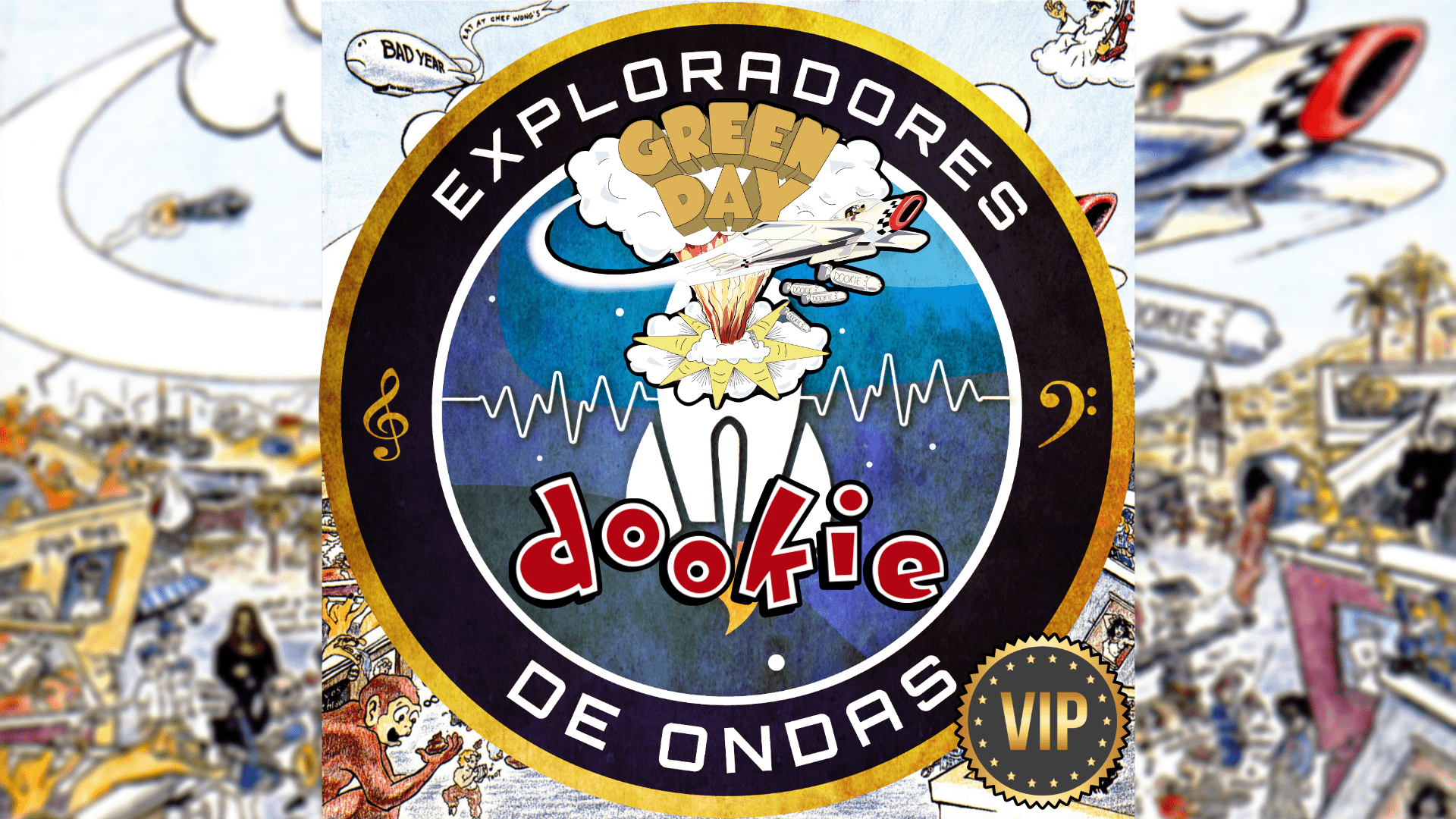 Dookie, lo mejor de Greenday en Exploradores de ondas VIP